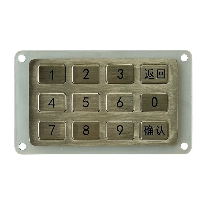 wireless numeric keypad stainless