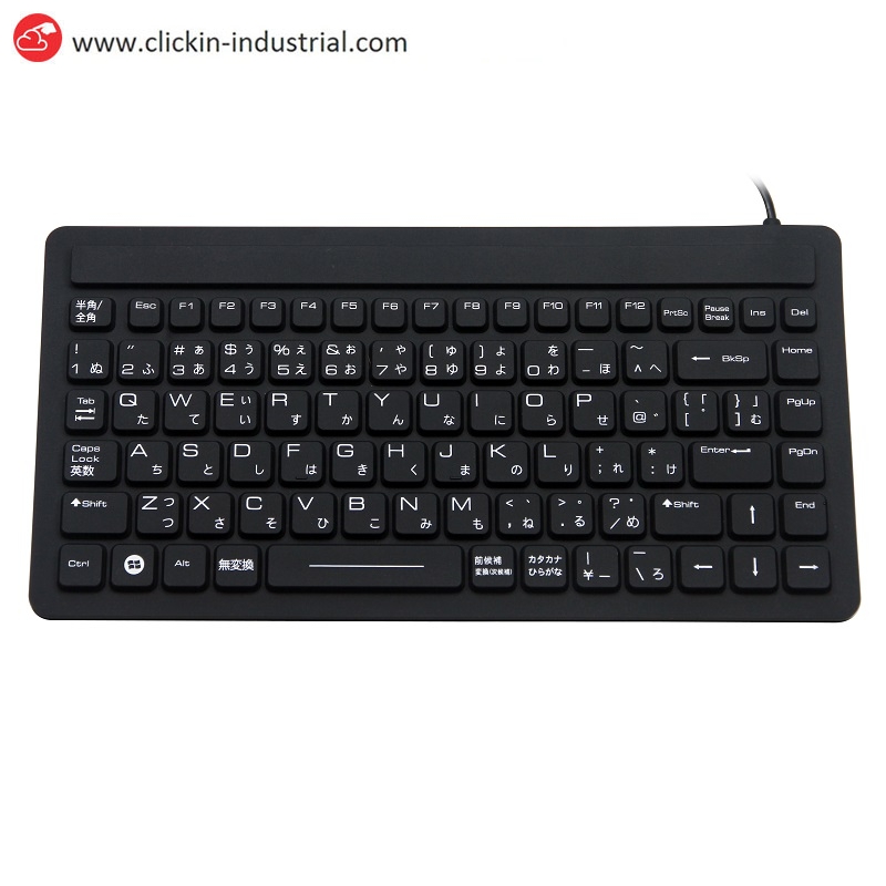 IP68 waterproof medical & industrial silicone keyboard